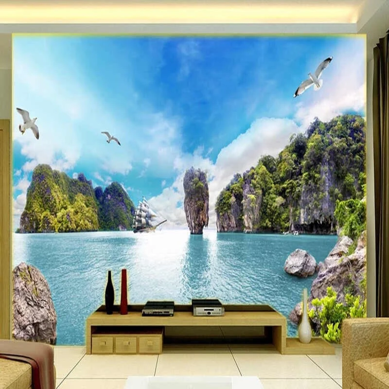 Tranh Dán Tường Phòng Khách PK400