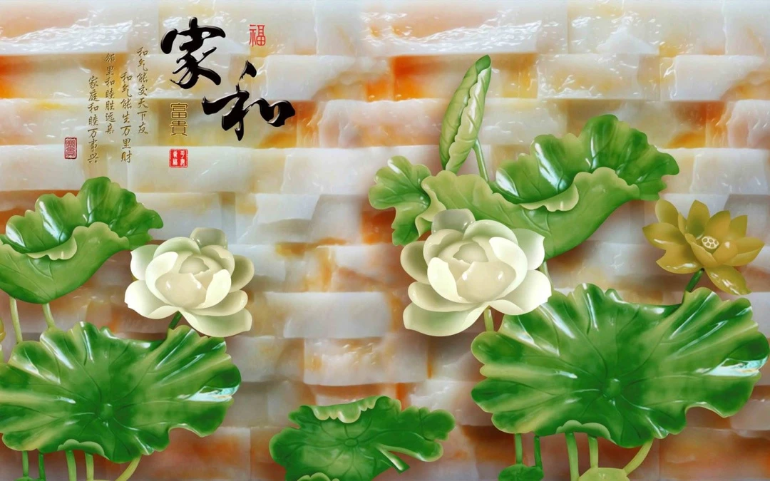 Tranh Dán Tường Giả Ngọc Tiến Phát Gntp120