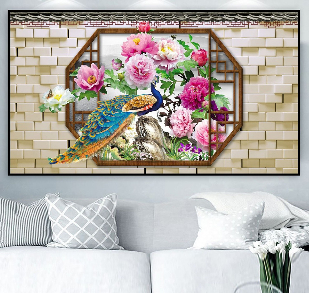 Tranh Dán Tường Cửa Sổ Tiến Phát Cstp94