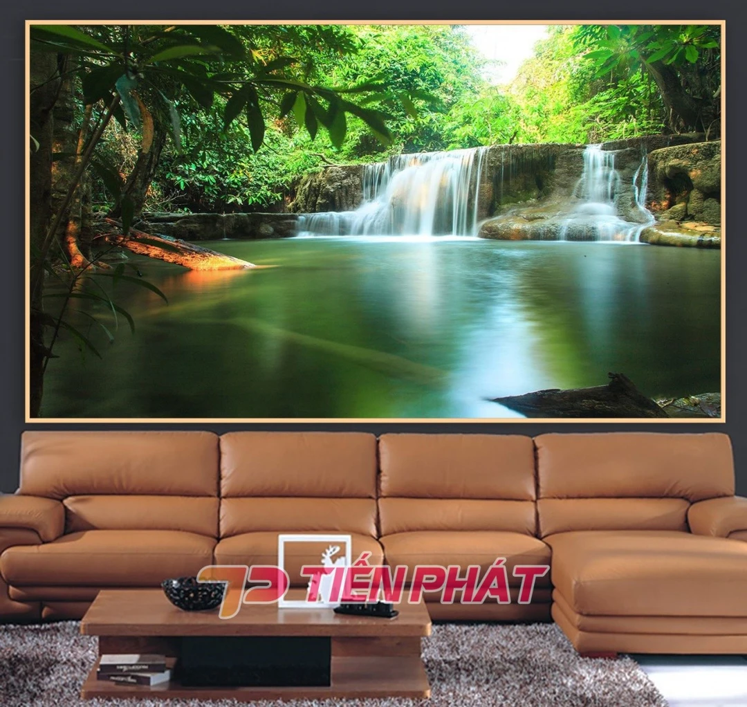 Tranh Dán Tường Thác Nước TN04