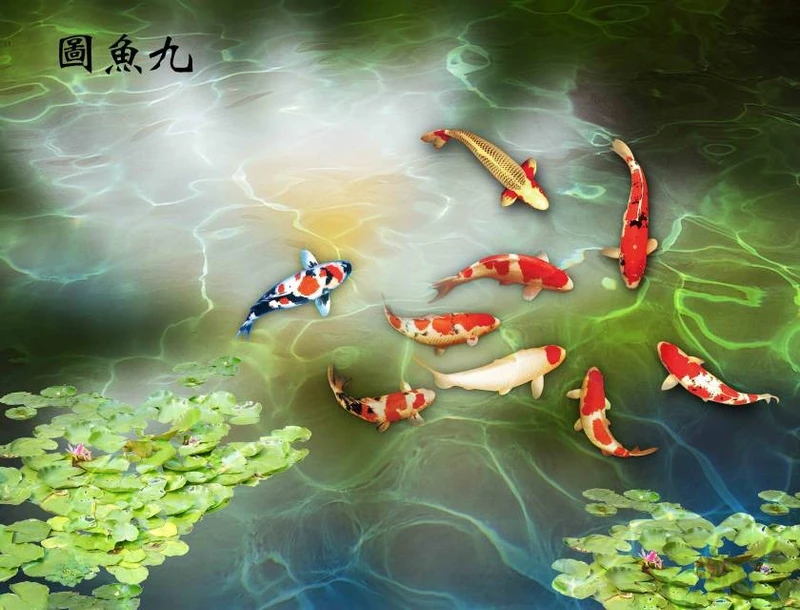 Tranh Dán Tường 3D Phong Thủy Tiến Phát Pttp67