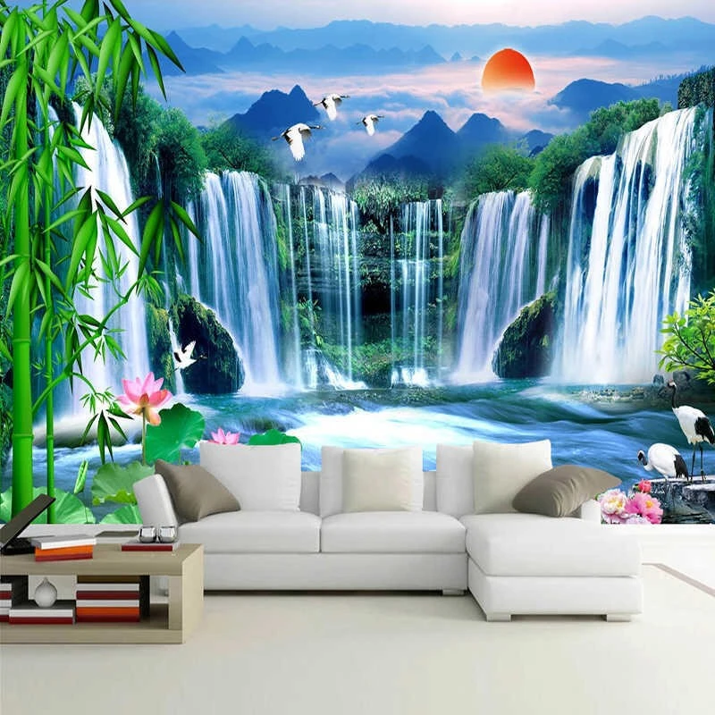 Tranh Dán Tường Phòng Khách PK350