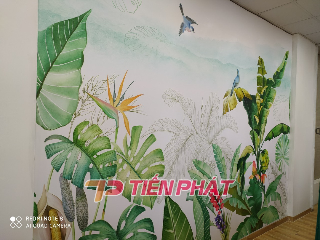 Tranh Dán Tường Phòng Ăn PA34