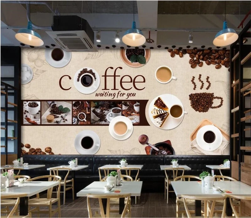 Tranh Dán Tường Quán Coffee GT74