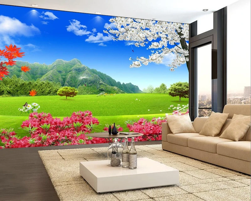 Tranh Dán Tường Phòng Khách PK196
