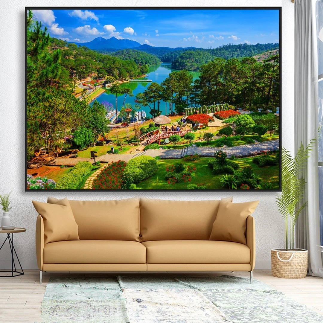 Tranh Dán Tường Phòng Khách PK506