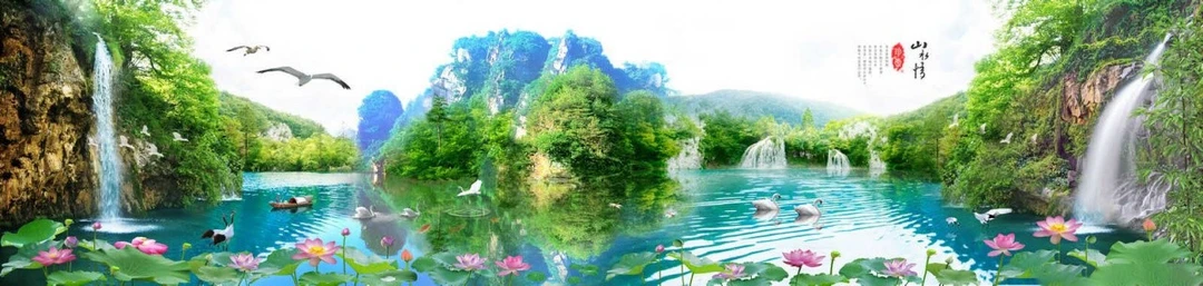 Tranh Dán Tường Siêu Ngang SN07