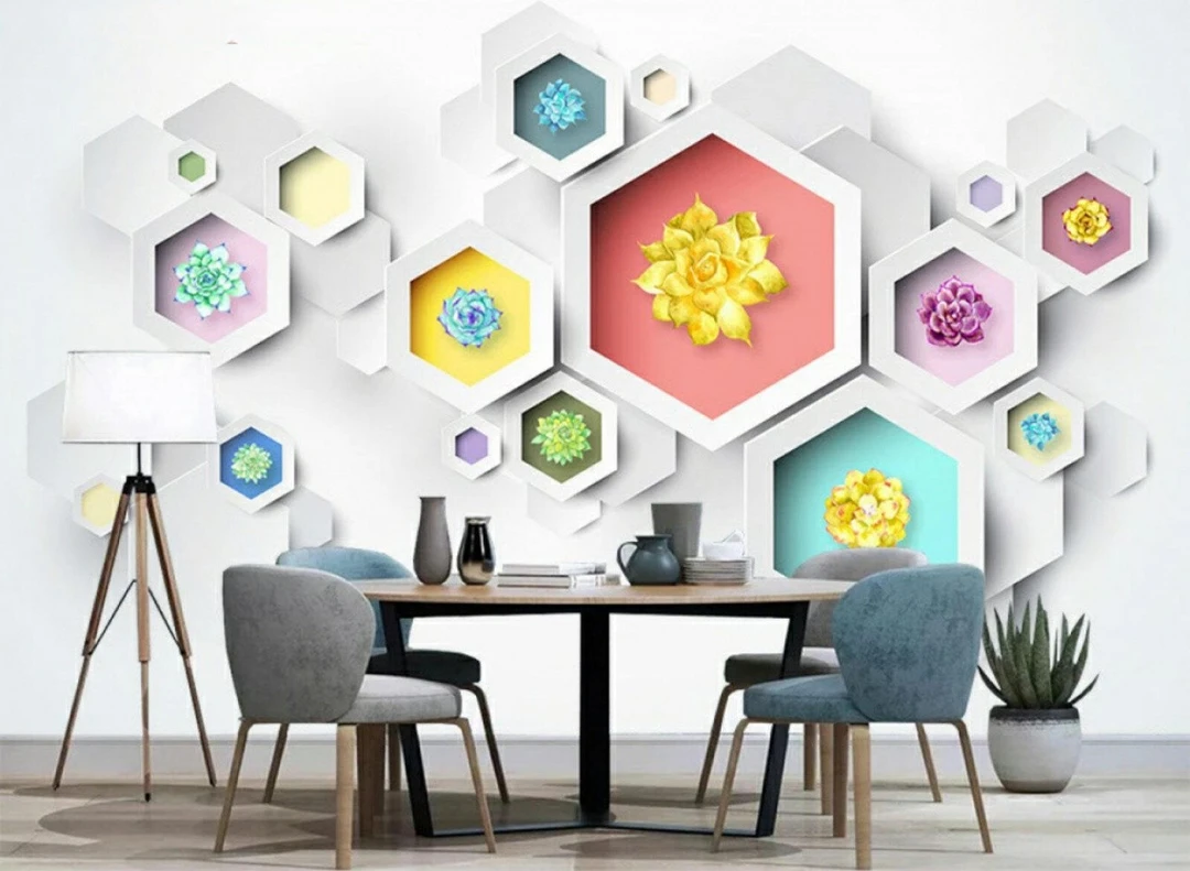 Tranh Dán Tường Nghệ Thuật- Hiện Đại NT124