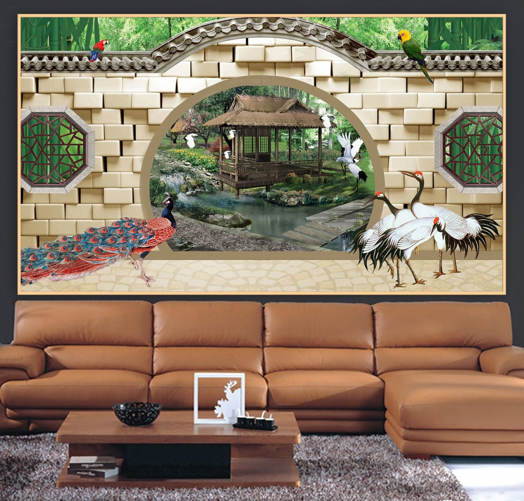 Tranh Dán Tường Cửa Sổ Tiến Phát Cstp99