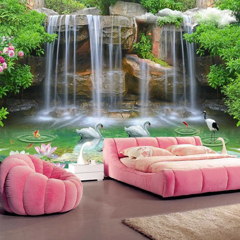 Tranh Dán Tường Sơn Thủy ST03