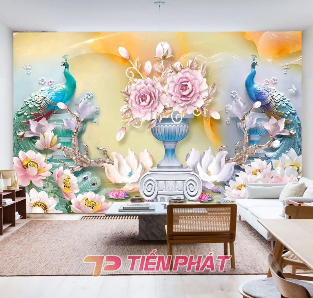 Tranh Dán Tường Phong Thủy PT01