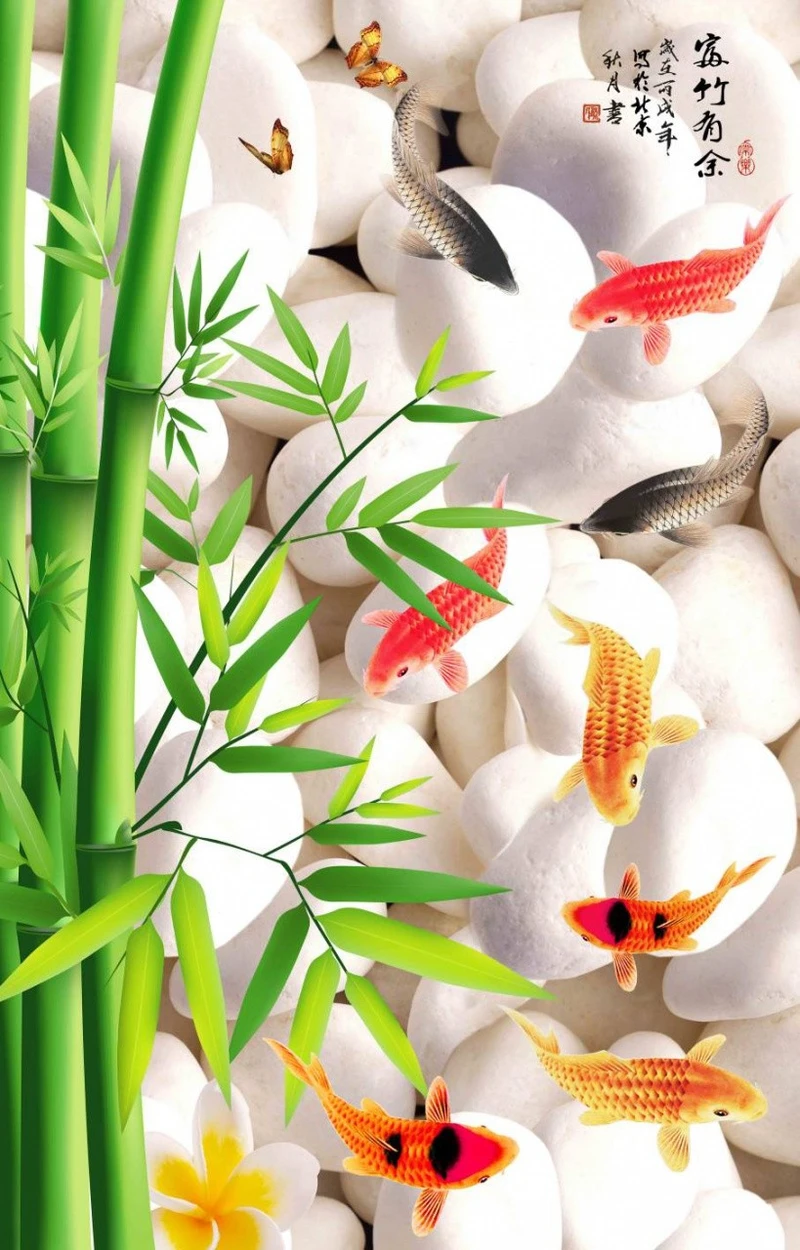 Tranh Dán Tường 3D Phong Thủy Tiến Phát Pttp68