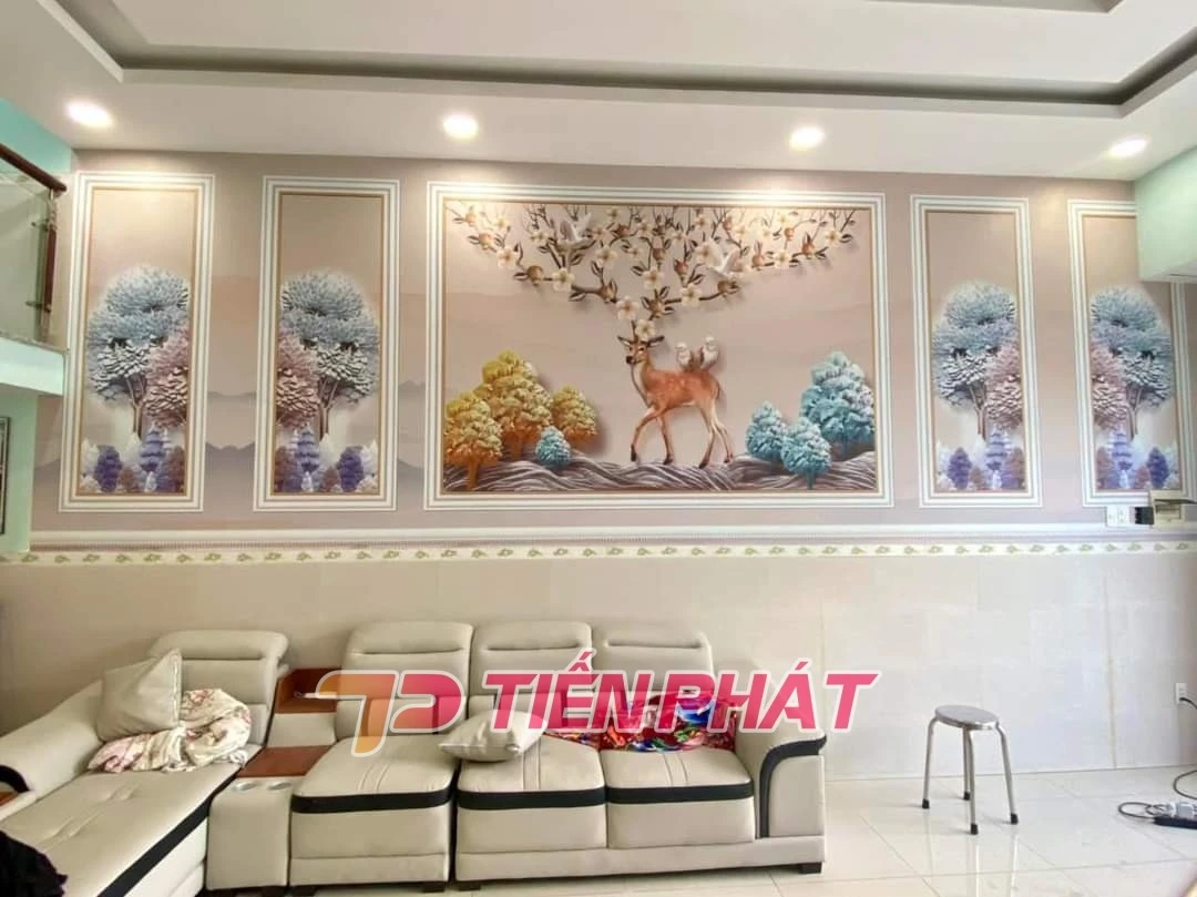 Tranh Dán Tường Phong Thủy PT01