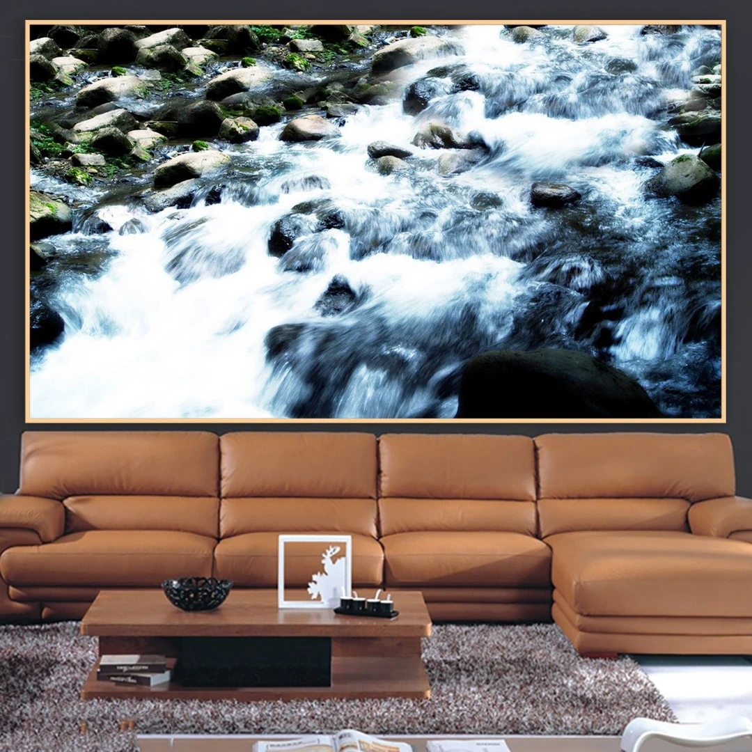 Tranh Dán Tường 3D Thác Nước Tiến Phát Decor Tntp85