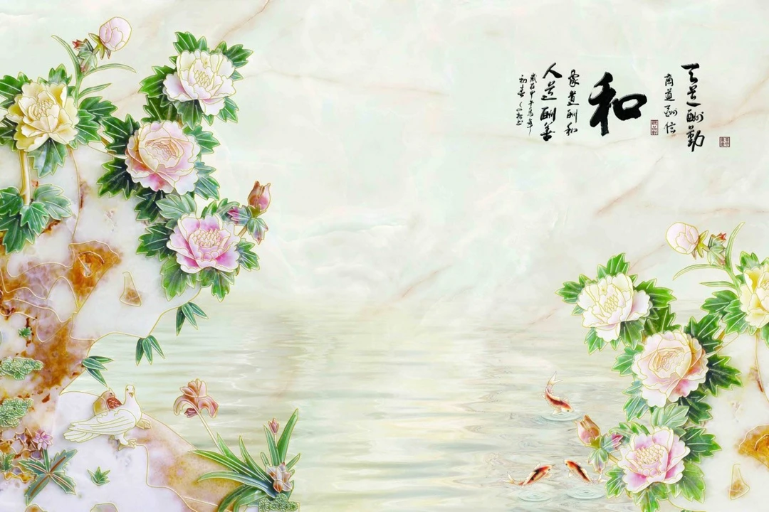 Tranh Dán Tường Giả Ngọc Tiến Phát Gntp81