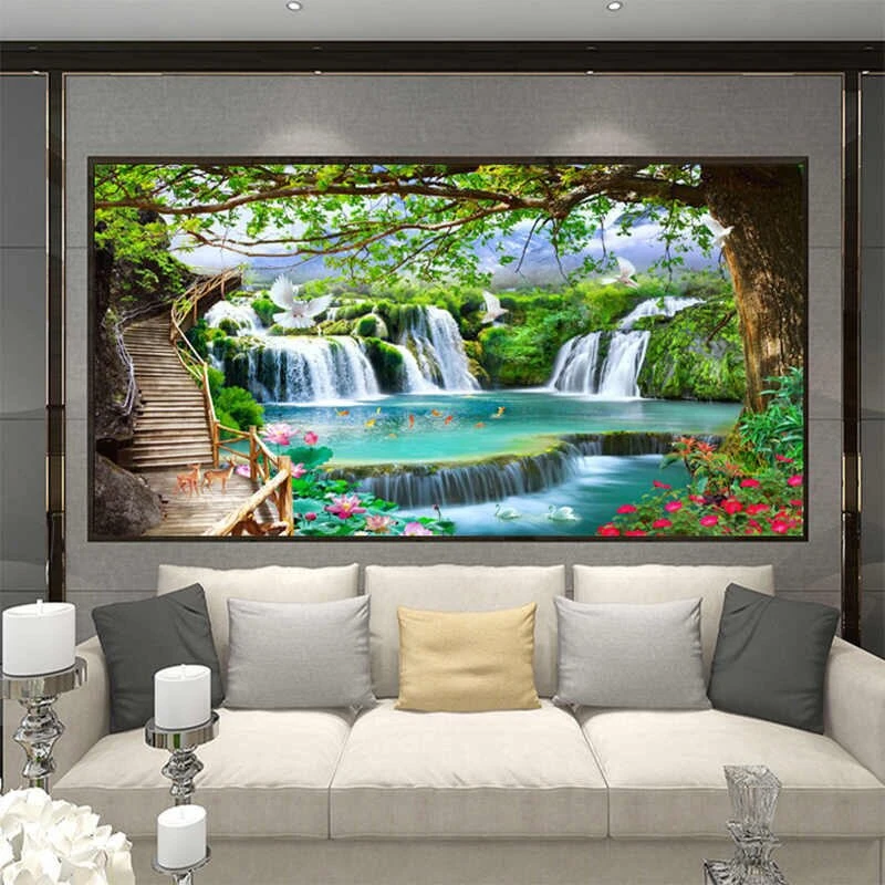 Tranh Dán Tường Phòng Khách PK277