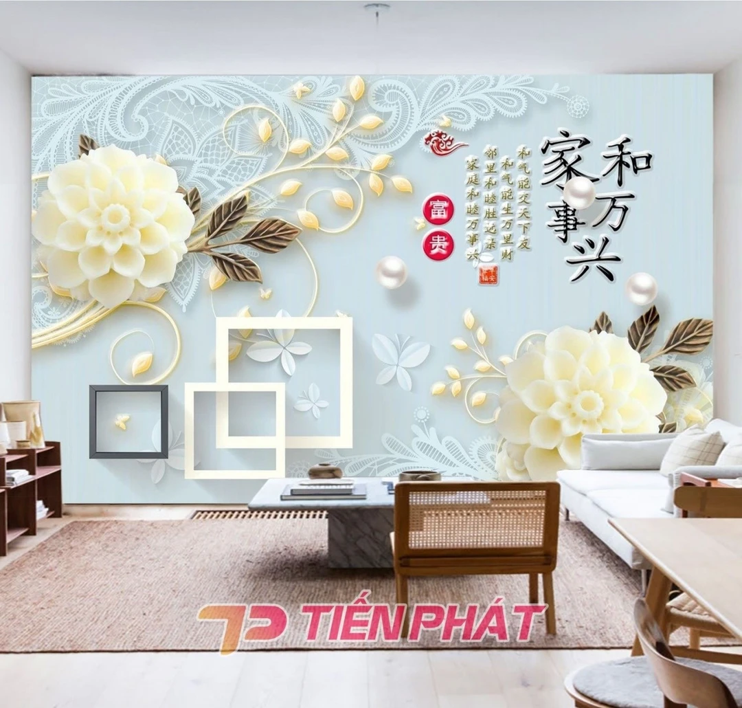 Tranh Dán Tường Phong Thủy PT01