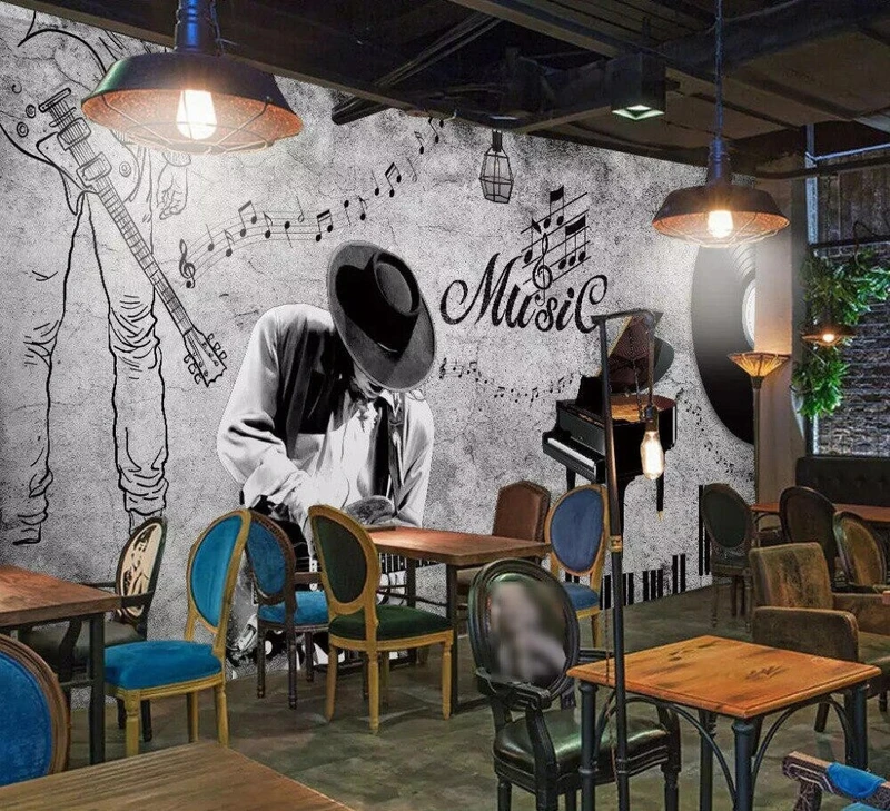 Tranh Dán Tường Quán Coffee GT103