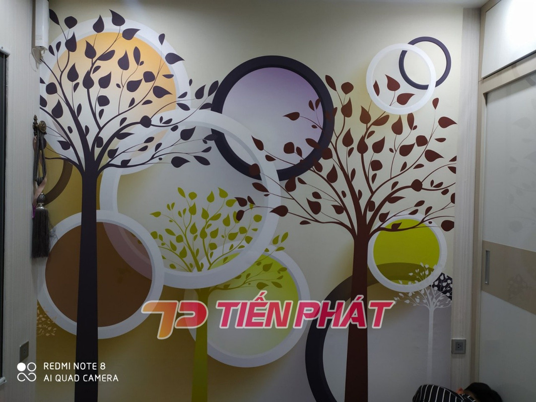 Tranh Dán Tường Phòng Khách PK502