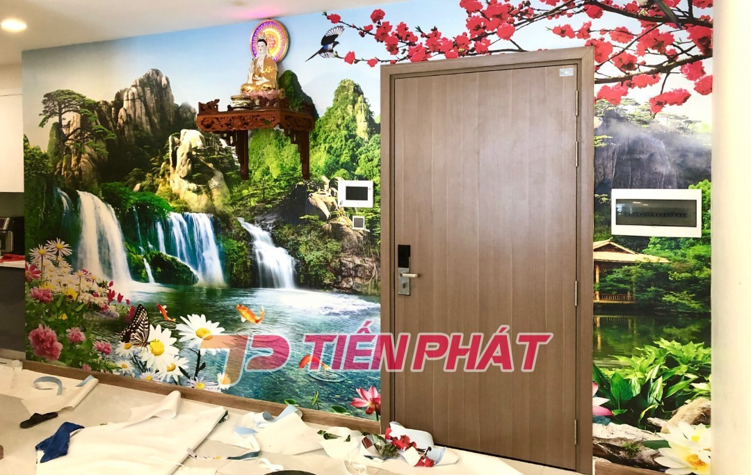 Tranh Dán Tường Phòng Khách PK502