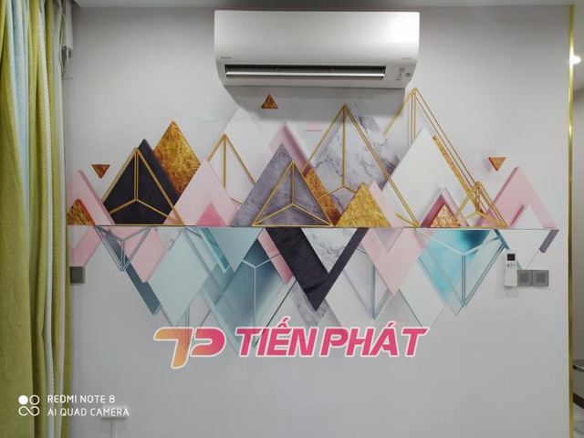 Tranh Dán Tường Phòng Khách PK502