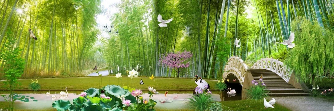 Tranh Dán Tường Siêu Ngang SN34