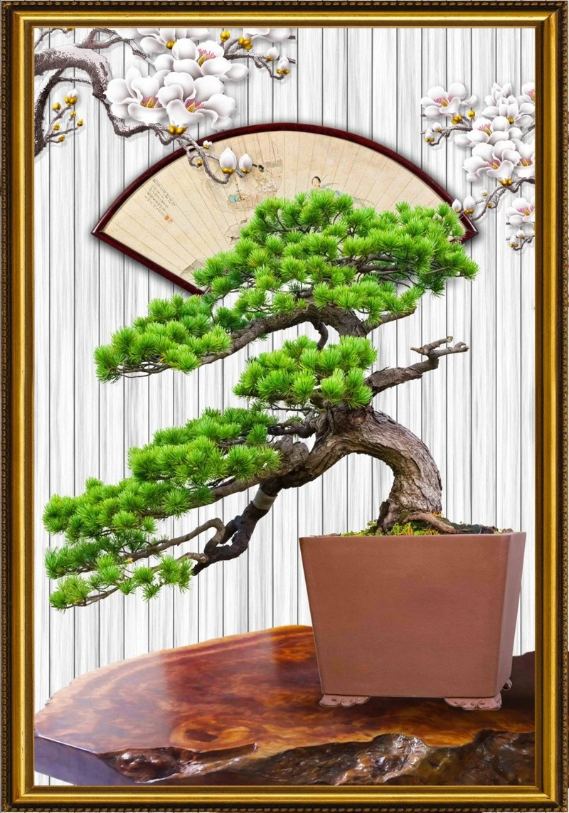 Tranh 3D Dán Tường Khổ Dọc Tiến Phát Kdtp47