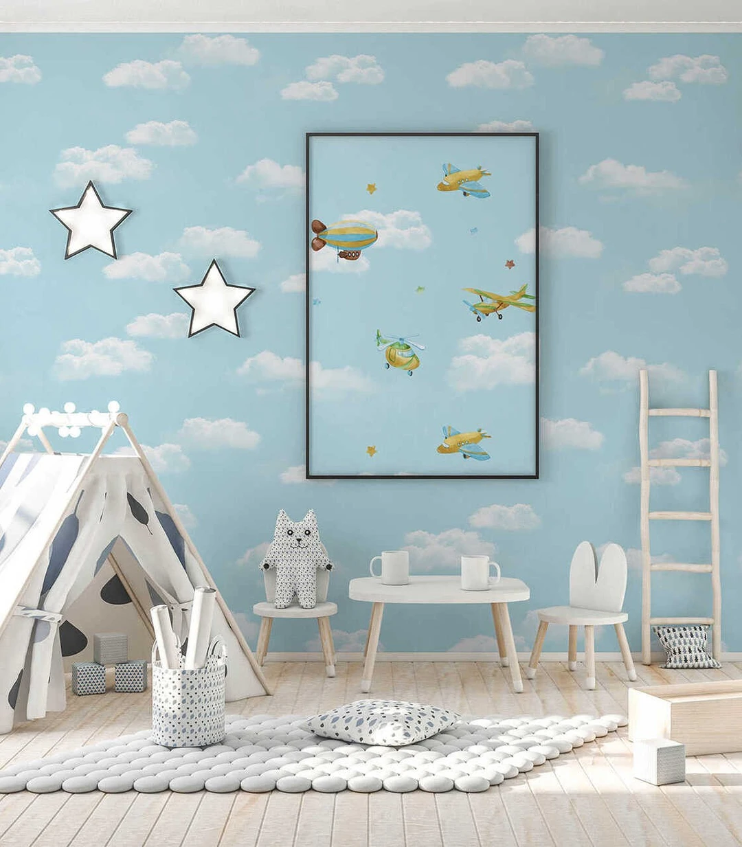 Giấy Dán Tường Phòng Khách PK725